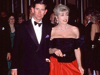 Prince Charles and Lady Dale Tryon in 1990. 