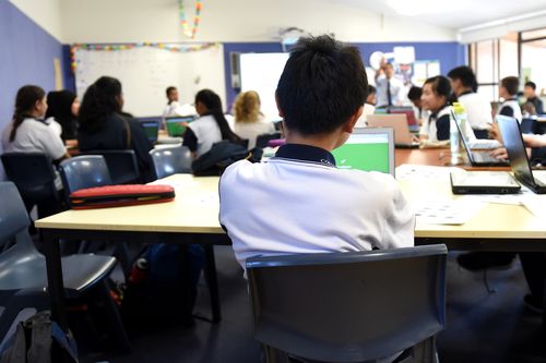 Catholic school teachers will walk off the job next Monday. (AAP)