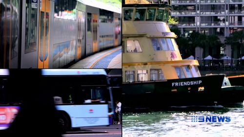 Changes to train, bus and ferry timetables could make trips longs. (9NEWS)