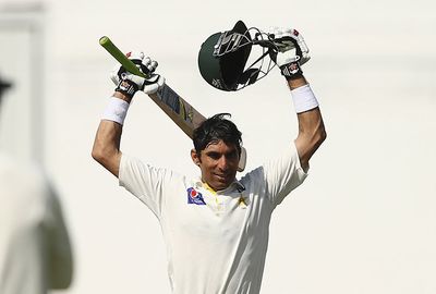 Misbah Ul Haq equalled Viv Richard's record for the fastest Test century. (Getty)