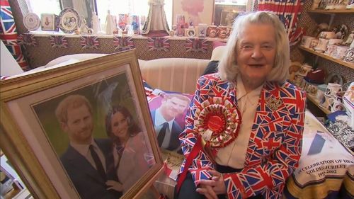 Margaret Tyler, 74, has built a collection of royal memorabilia worth $71,000.