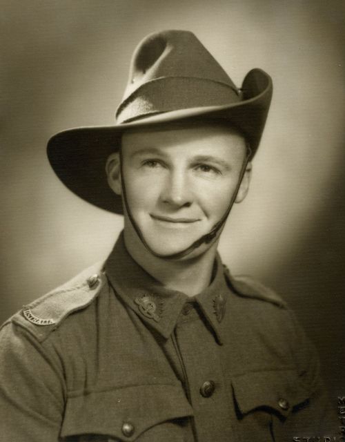 Bill Corey in 1940. (Supplied)
