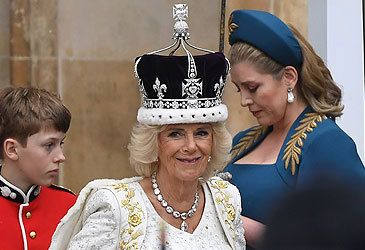 Which diamond was removed from the Crown of Queen Mary for Queen Camilla's coronation?