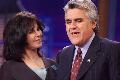 Mavis Leno on "The Tonight Show with Jay Leno" at the NBC Studios in Los Angeles, Ca. October 3, 2001. Photo by Kevin Winter/Getty Images.