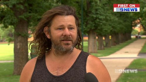 The tradie's father spoke exclusively to 9News about his son's ordeal.