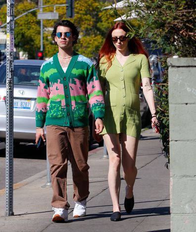 Pregnant Sophie Turner and Joe Jonas Step Out in Los Angeles