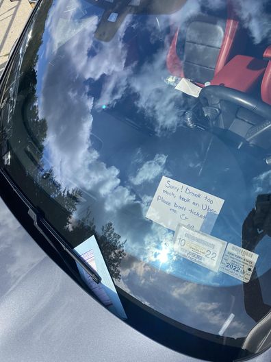 Driver's attempt to get out of parking fine fails