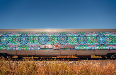 The Ghan Partjima artwork