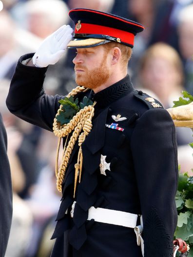 Prince Harry has been forced to give up his military titles.