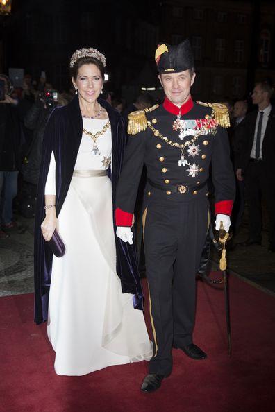 Princess Mary diplomatic reception New Year Day Danish Royals