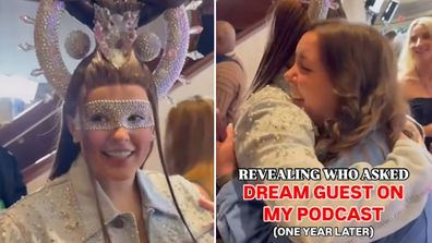 Jojo Siwa Dance Moms reunites with the woman behind Dream Guest on my Podcast Meme