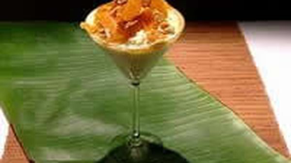 Orange and bay leaf rice pudding