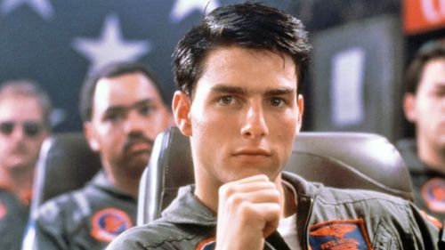 Tom Cruise plays Lieutenant Pete 'Maverick' Mitchell in Top Gun.