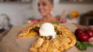 Jane de Graaff's summer stonefruit galette