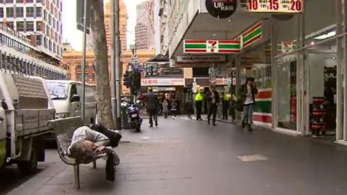 The upgrade is expected to target problems occurring from an increase of people sleeping rough in the precinct. (9NEWS)