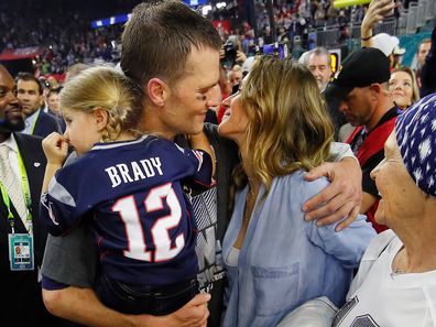 Tom Brady and Gisele Bundchen Super Bowl