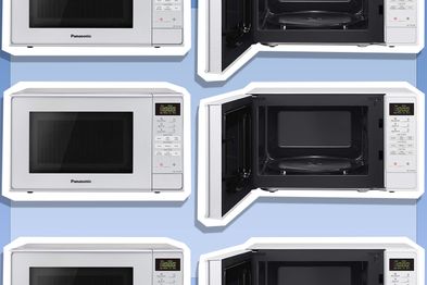 9PR: Panasonic 20L 800W Compact Microwave Oven, Stainless Steel