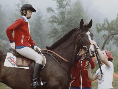 Princess Anne at the 1976 Olympic Games 