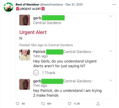 best of nextdoor twitter account shares hilarious neighbourhood drama from bad neighbours