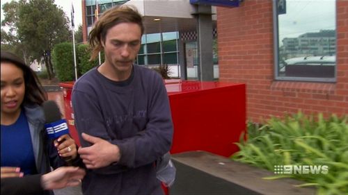 The 21-year-old male, pictured above, was released on bail this morning after being charged in relation to the fatal crash. (9NEWS)