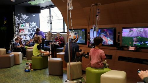 A Starlight playroom is now in every children's hospital in the country. Picture: 9NEWS