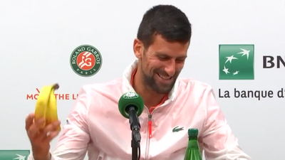 Journalist in bizarre exchange with Djokovic