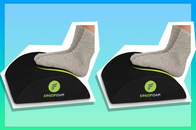 9PR ErgoFoam Ergonomic Foot Rest Under Desk