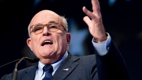 Mr Trump's lawyer, Rudy Giuliani, said on Twitter that it was time to end the Mueller investigation since "no Americans are involved". Picture: AP