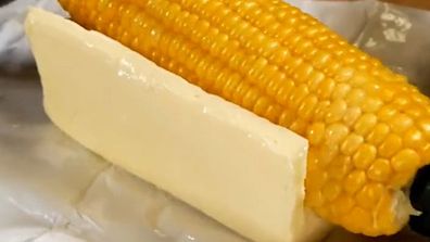 TikTok's Bayashi shares a mind-blowing buttered corn hack.