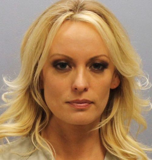 Stormy Daniels was released after posting bail. Picture: AAP