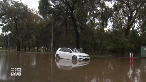 Adelaide smashed by record rain.