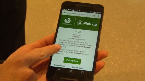 Woolworths will allow customers to order online or through an app.