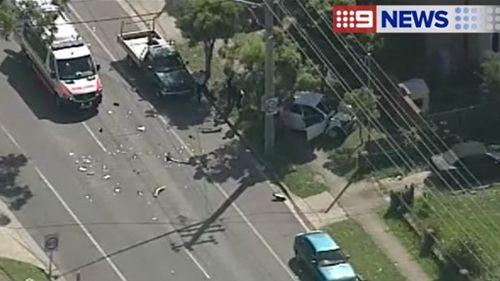 Woman dies after Toongabbie Road car crash, western Sydney