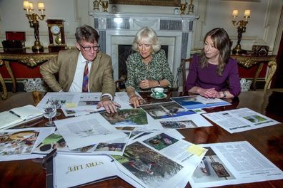 Behind-the-scenes of the Duchess of Cornwall guest editing Country Life magazine is seen in the new ITV documentary Camilla's Country Life