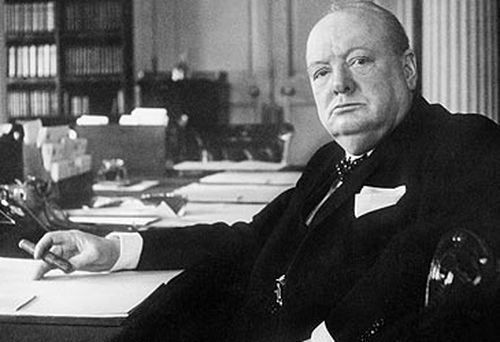 Winston Churchill in 1940 (Getty)