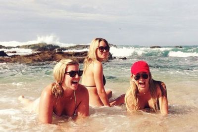 The former star of <i>The Hills</i> enjoys her sun-soaked hen's weekend in Mexico.<br/><br/>(Image: Instagram)