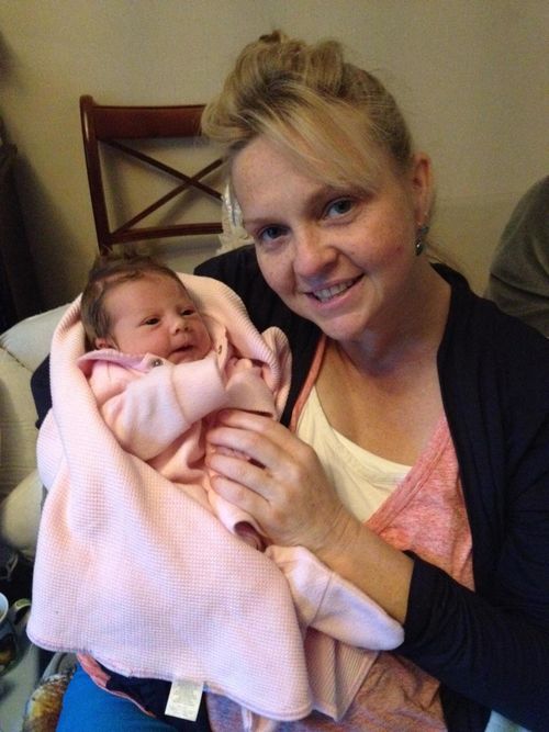 Liz Walton and daughter