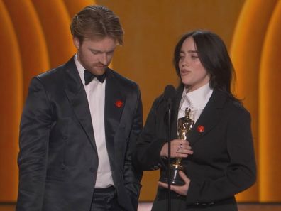 Billie Eilish and Finneas O'Connell won an Oscar for 'What Was I Made For?'