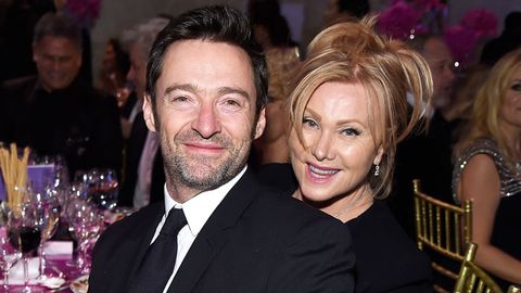 Hugh Jackman and Deborra-Lee Furness attend 2016 Angel Ball.