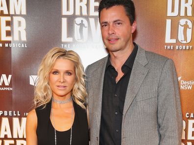 Danielle Spencer and Adam Long arrives ahead of the premiere of Dream Lover - The Bobby Darin Musical at Lyric Theatre, Star City on October 6, 2016 in Sydney, Australia.