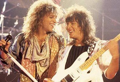 Jon Bon Jovi and Richie Sambora (Getty)