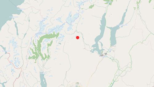 The epicentre of the quake was near Wanaka on New Zealand's South Island. (GeoNet)