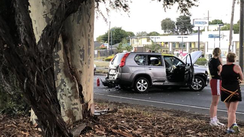 Police are now searching for a gold Volkswagen Golf. (9NEWS)
