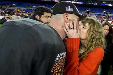 Taylor Swift and Travis Kelce