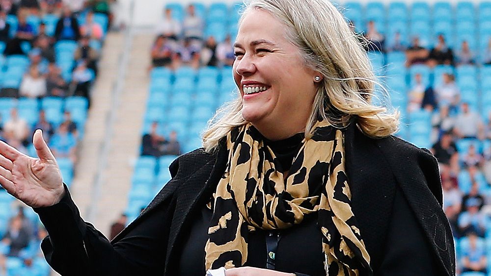 NRL: Gold Coast Titans chair Rebecca Frizelle steps aside, eyes ownership