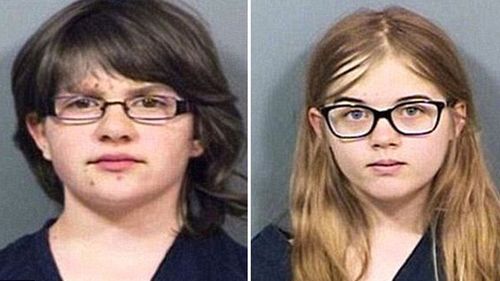 Anissa Weier and Morgan Geyser (pictured aged 12) were accused of stabbing classmate Payton Leutner 19 times in a Waukesha, Wisconsin, park in 2014.