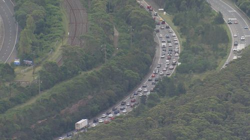 Holidaymakers have already been hit by heavy traffic as the Easter long weekend exodus begins.﻿