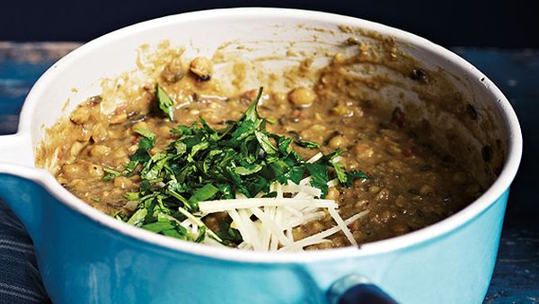 Anjum Anand's Bengal tiger lentil curry