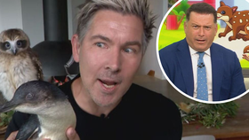 Karl's 'penguin singing' leaves his co-hosts in stitches