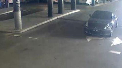 The Nissan was found on Saturday in car park in Flemington. (Victoria Police)